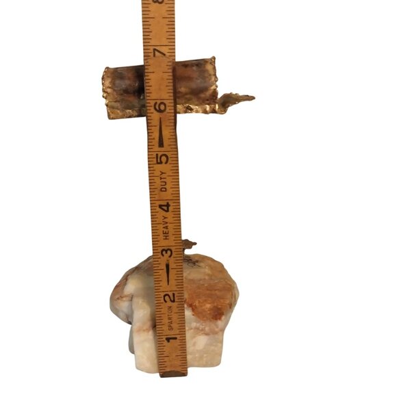 Demott Mailbox Sculpture Metal Mid Century Modern Brutalist Vintage Art Signed - Picture 8 of 9